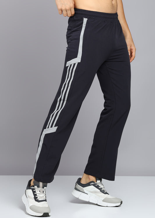 Men’s Stretch Dobby Trackpants — Relaxed Modern Fit - TRACK420-DARK GREY