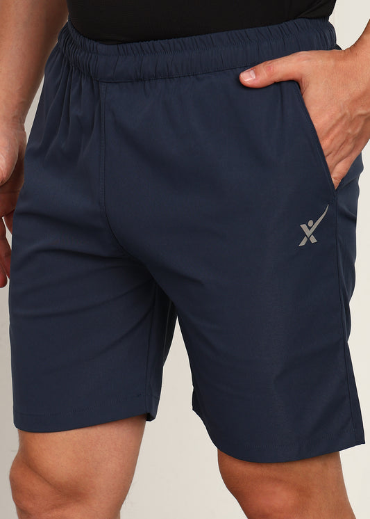 Men’s Cool Cotton Shorts — Relaxed Fit & Comfort - SHORT196-NAVY