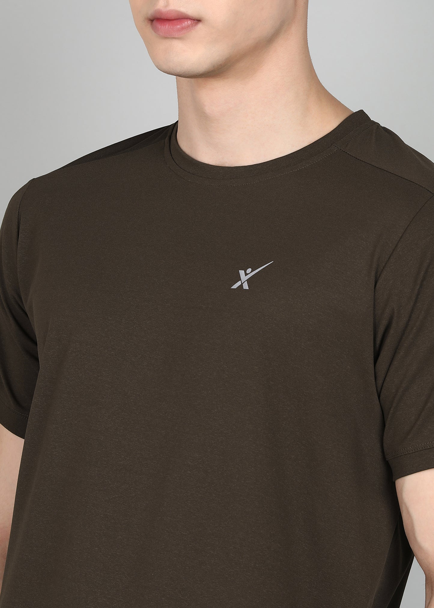 Men’s Oxford Cotton Stretch T-Shirt - TS990-MILITARY GREEN