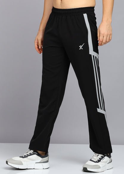 Men’s Stretch Dobby Trackpants — Relaxed Modern FitTRACK420-BLACK