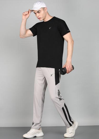 Men’s Oxford Cotton Stretch T-Shirt - TS990-BLACK