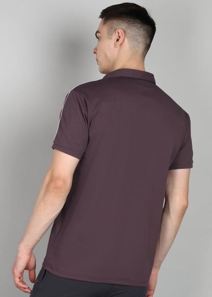 Men’s Oxford Cotton Stretch T-Shirt - TS1020-LAVENDER