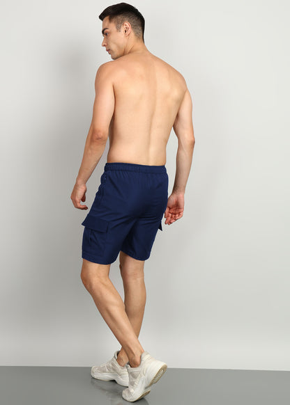 Men’s Cool Cotton Shorts — Relaxed Fit & Comfort - SHORT192-AIR FORCE