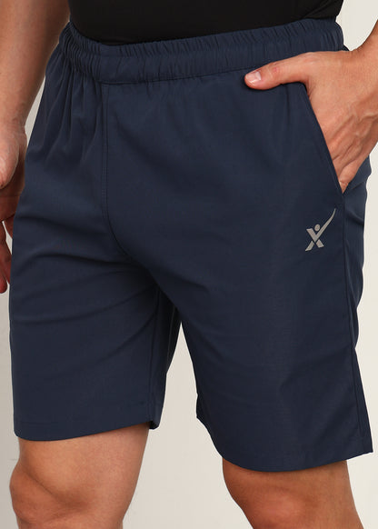 Men’s Cool Cotton Shorts — Relaxed Fit & Comfort - SHORT196-NAVY