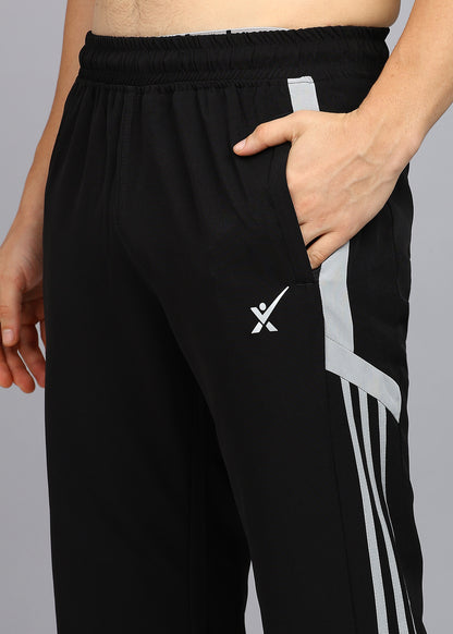 Men’s Stretch Dobby Trackpants — Relaxed Modern FitTRACK420-BLACK