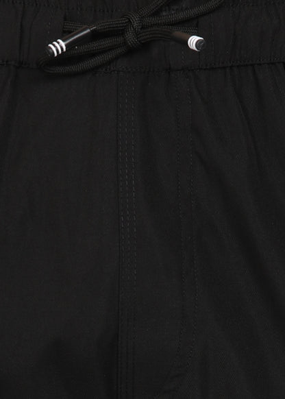 Men’s Trackpants in Cool Cotton Lycra Mix — Relaxed Fit - TRACK399-BLACK