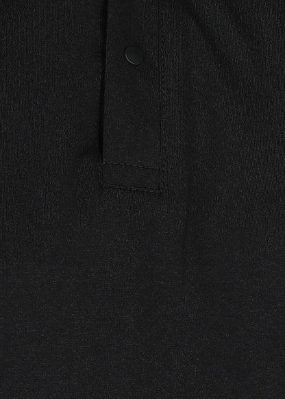 Men’s Oxford Cotton Stretch T-Shirt - TS1020-BLACK