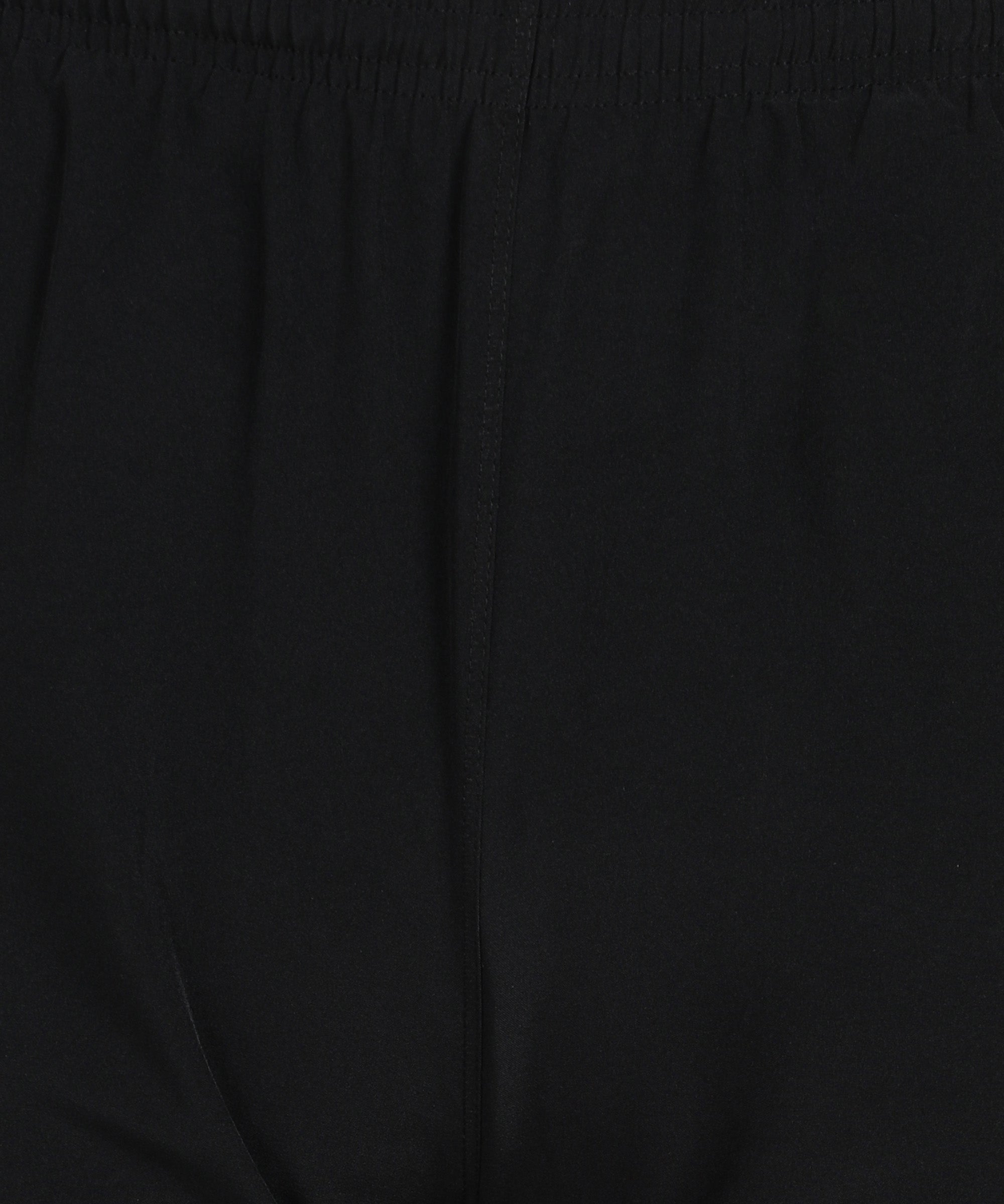 BLACK TIGHTY NS LYCRA PLAIN SHORT MEN (SHORT142)