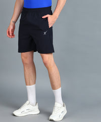 NAVY BLUE NS LYCRA PLAIN SHORT MEN (SHORT79)