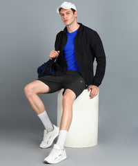 DARK GREY NS LYCRA PLAIN SHORT MEN (SHORT82)