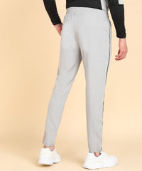 LIGHT GREY SOLID NS LYCRA TRACK PANT FOR MEN (TRACK108)