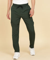 OLIVE 4 POCKIT CARGO NS LYCRA TRACK PANT FOR MEN (TRACK130)