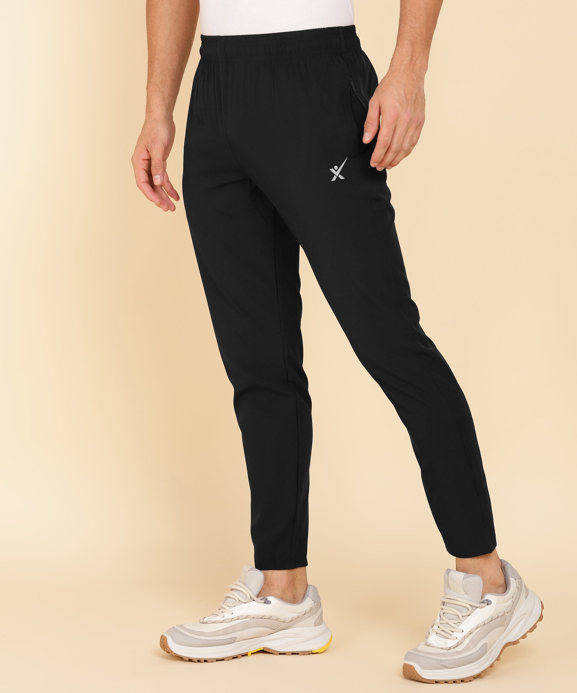 BLACK NS LYCRA TRACK PANT FOR MEN (TRACK55)