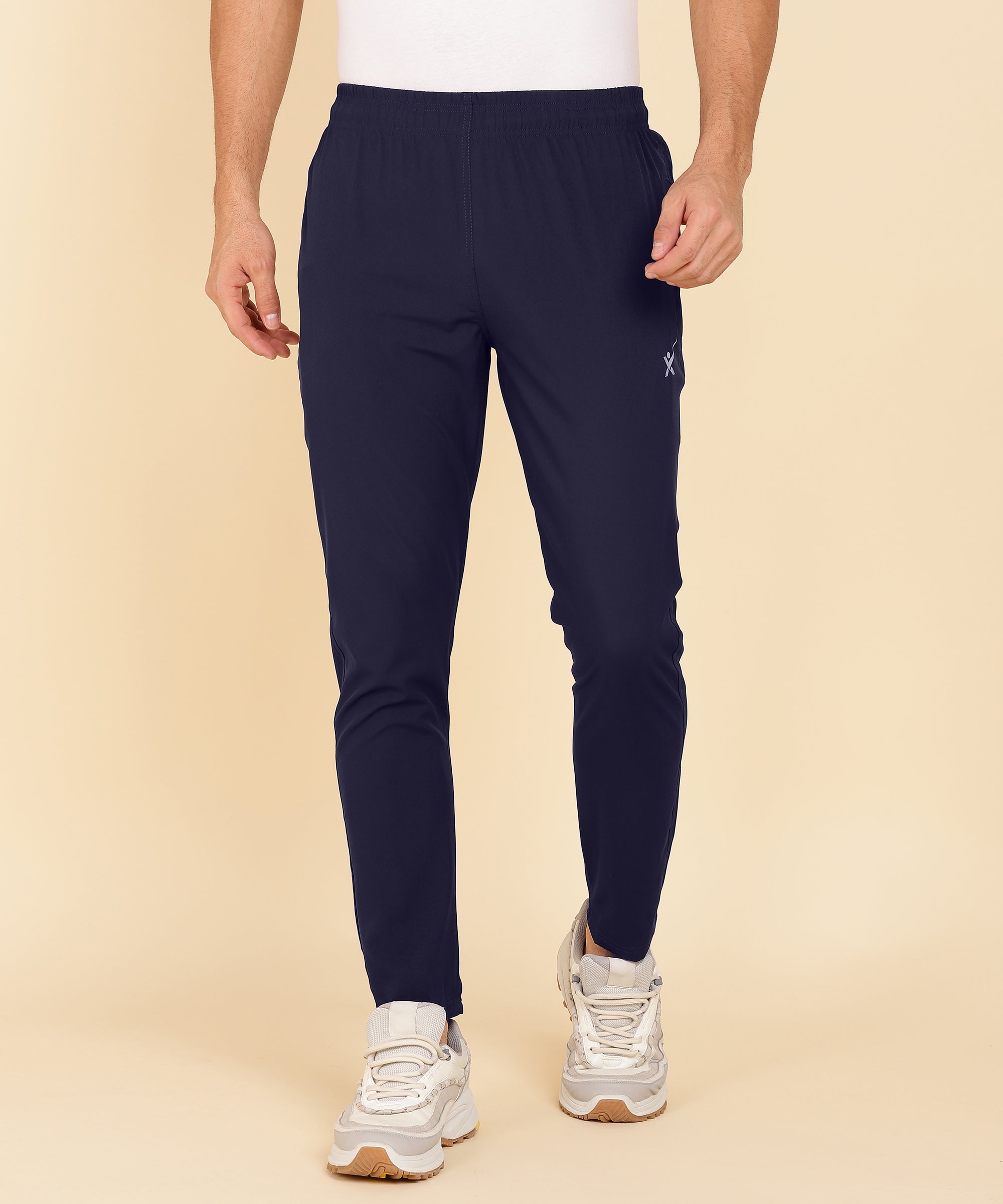 NAVY BLUE NS LYCRA TRACK PANT FOR MEN (TRACK56)