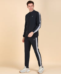 DARK GREY AND LIGHT GREY STRIPE TRACKSUITS FOR MEN